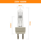 230V 1000W Video Bulb Aviation Ship Light Stage Spot Bulb