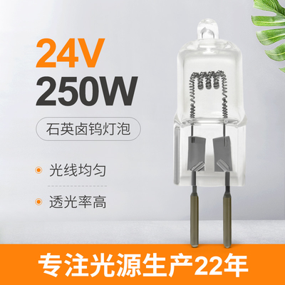 24v 250w Halogen Bulb Led Penggantian Manik-manik Lampu Kristal Bedah Tanpa Bayangan