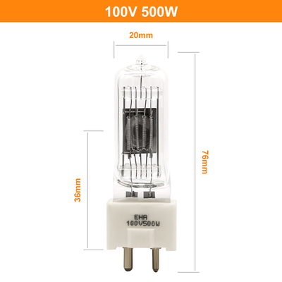 100V 500w Quartz Bulb G22 Microscope Lamp Bulbs Microscope Light Bulb Penggantian