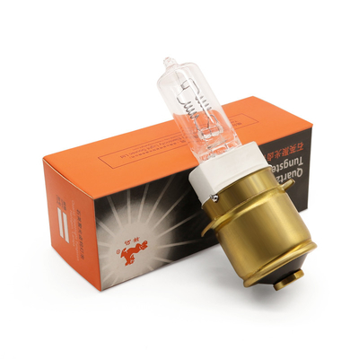 110V 600 Watt Halogen Bulb Untuk Mobil Tail Light Lokomotif Lampu Halogen Kuarsa P40s/41