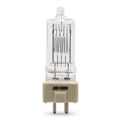 GY9.5 230V 650W Halogen Lampu Sorot AC Reflektor Theater Proyektor Bulb