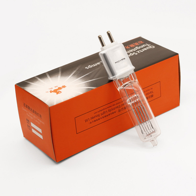 230V 1000 Watt Quartz Bulb Single Ended 3200k GX 9.5 Pin Cap Untuk Lampu Langit-langit