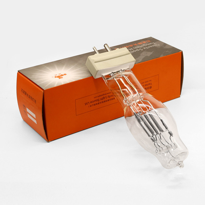 GY16 3000W Quartz Halogen Lamp 3200k Marine Searchlight Bulbs Dengan Radiator