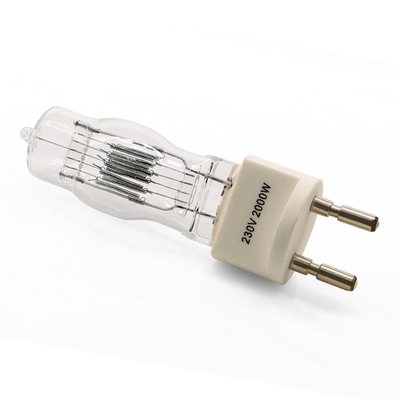 230v 2000w G22 Lamp Single Ended Halogen Light Bulb 3200k 300Hours
