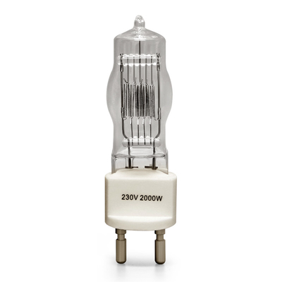 230v 2000w G22 Lamp Single Ended Halogen Light Bulb 3200k 300Hours