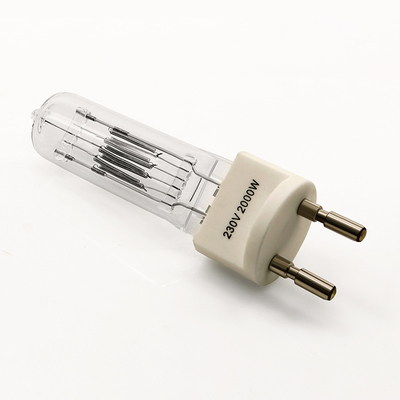 230v 2000w G22 Quartz Halogen Bulb Bi Pin Halogen Lamp Explosion Proof