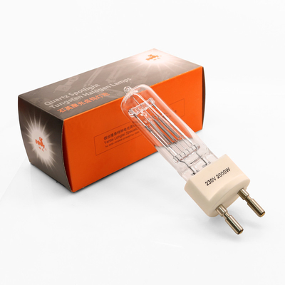 230v 2000w G22 Quartz Halogen Bulb Bi Pin Halogen Lamp Explosion Proof