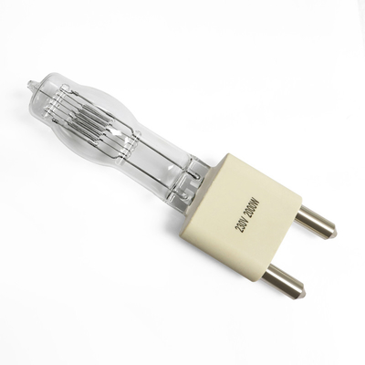 230v Lampu Halogen Tegangan Tinggi 2000 Watt Bulb G38 Berakhir Tunggal