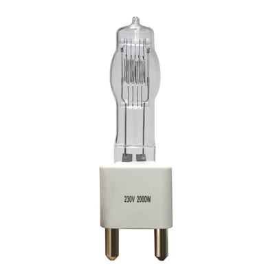 230v Lampu Halogen Tegangan Tinggi 2000 Watt Bulb G38 Berakhir Tunggal
