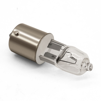 28V Kereta Lokomotif Kereta Api Lampu Depan Halogen Kuarsa Bohlam Basis Bayonet 75W