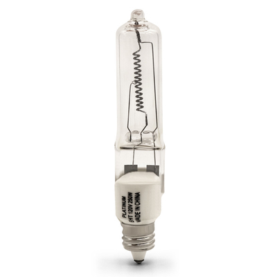 Mini Can E11 120v 250 Watt Lampu Kuarsa Dimmable Halogen Light Bulbs