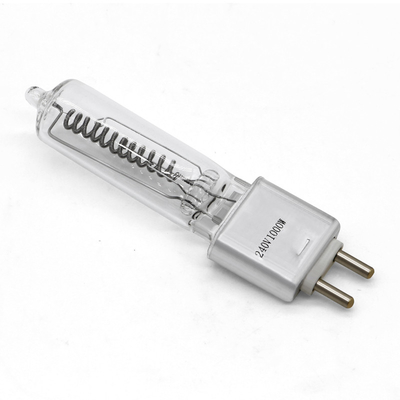 G9.5 240V 1000w Tungsten Halogen Lamp Single Ended Stage Dan Lampu Studio