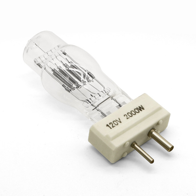 GY16 2000Watt 120V Quartz Tungsten Halogen Lamp Studio Kapal Lampu Sorot Menyapu Cahaya