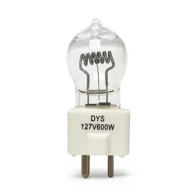 Lampu Panggung Film Bohlam Halogen DYS 127V 600w Gy9 5 Bohlam Lampu Proyektor Halogen Tungsten