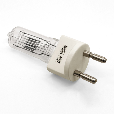 Bohlam Halogen Inframerah Merah 1000W 230V Quartz Ir Lamp G9.5 25000 Lumen