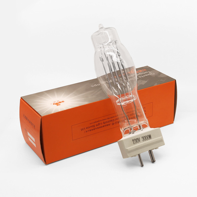 220V 230V 240V 3000w Lampu Halogen Lampu Sorot Kanal G38 Halogen 2 Pin Bola Lampu