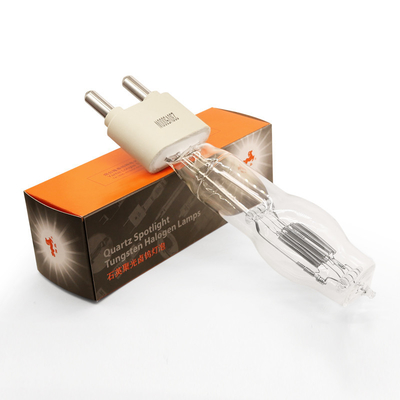 G38 5000w Halogen Spotlight Bola Lampu Kuarsa Halogen Berakhir Tunggal 300h 230v