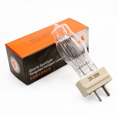 Ge Cp43 230v 2000w Gy16 Lamp Quartz Tungsten Halogen Light Bulbs