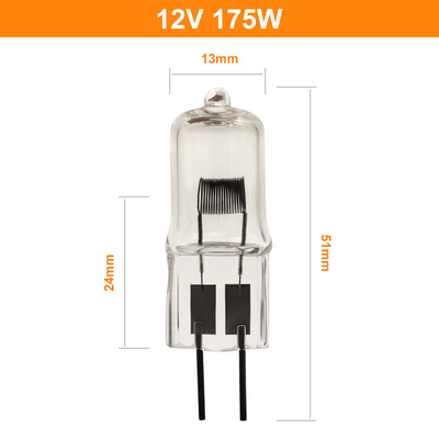 100w 78mm 50w 55 Watt Quartz Halogen Bulb Dengan Pin 2 Untuk Lampu Runway Intensitas Tinggi