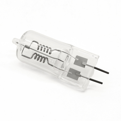 GX6.35 Tampilan Halogen Lampu Optik 350W 75V Flash Bulb Stage Microscopes Light