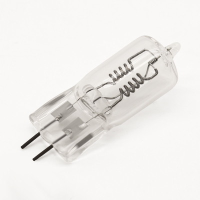 GX6.35 Tampilan Halogen Lampu Optik 350W 75V Flash Bulb Stage Microscopes Light