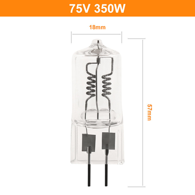 75V 350W Mikroskop Bohlam Halogen Lokomotif Kereta Lampu Depan Lampu Kabut Mobil Lampu Depan