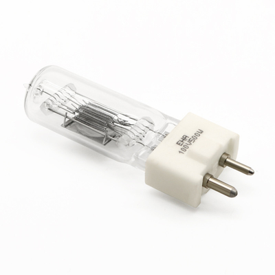 100V 500 Watt Kuarsa Halogen Lumens G22 Instrumen Optik Lampu Halogen Mikroskop
