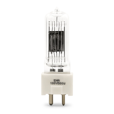 100V 500 Watt Kuarsa Halogen Lumens G22 Instrumen Optik Lampu Halogen Mikroskop