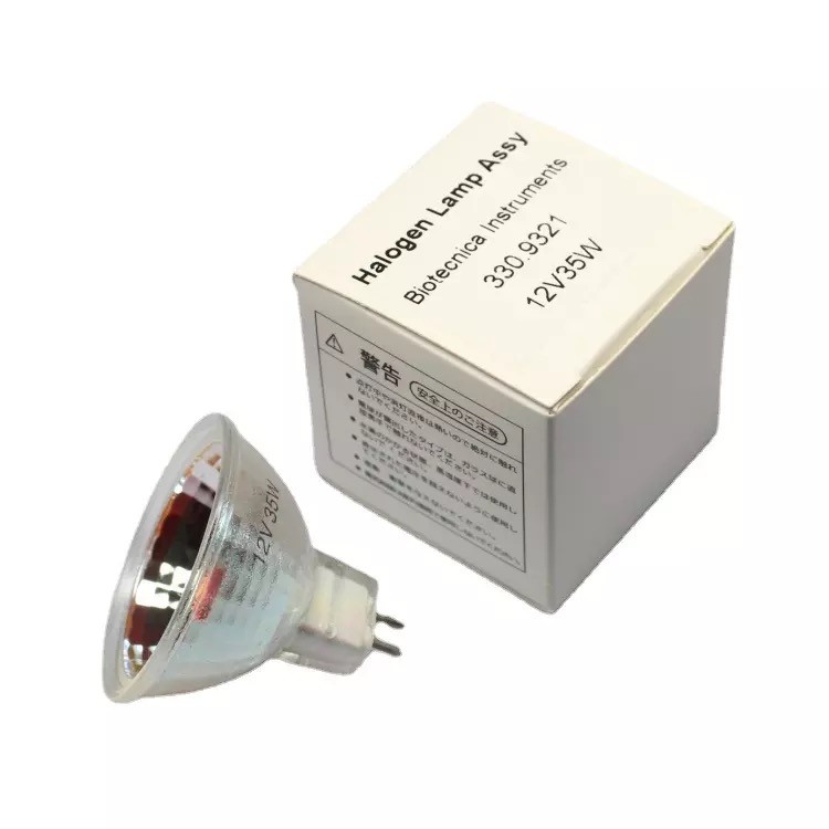 Bola Lampu Halogen Kaca Depan GU10 Bola Lampu Rumah Putih Hangat Terang 220V
