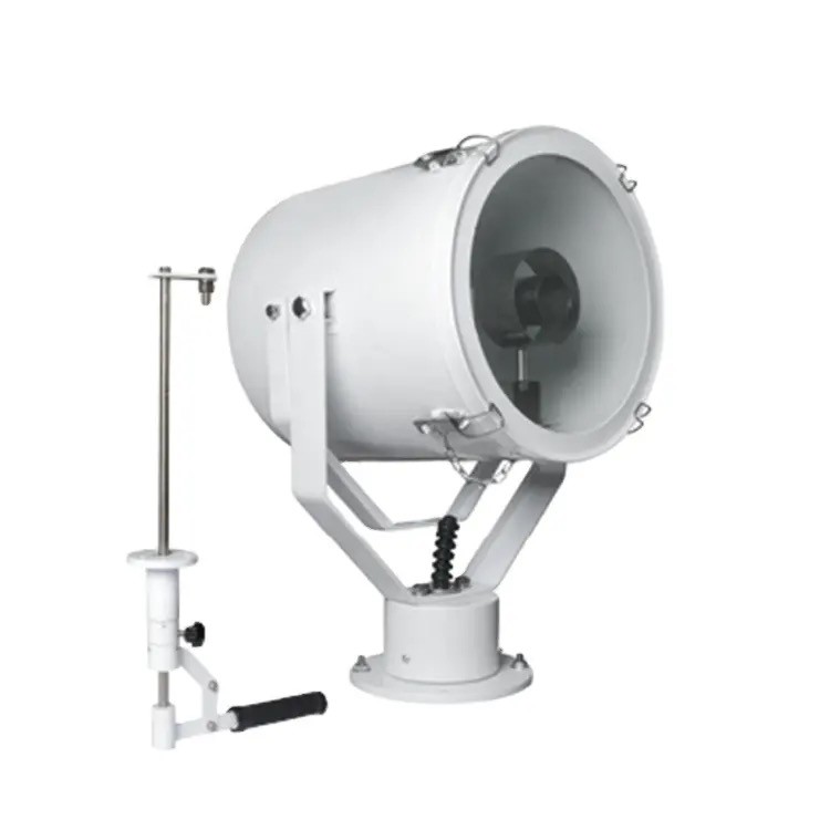Stainless Steel Waterproof IP56 Marine Searchlight Untuk Kapal Kapal