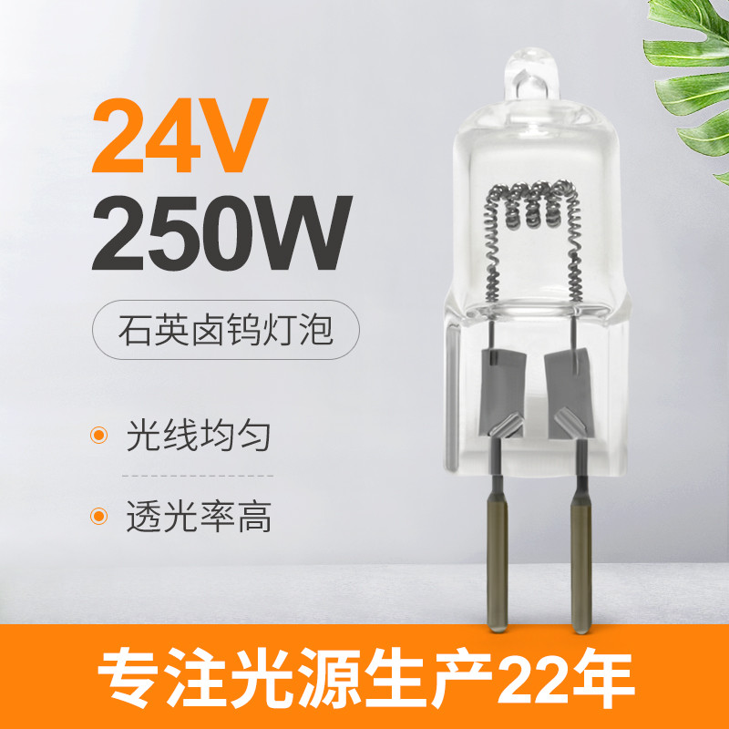 24v 250w Halogen Bulb Led Penggantian Manik-manik Lampu Kristal Bedah Tanpa Bayangan
