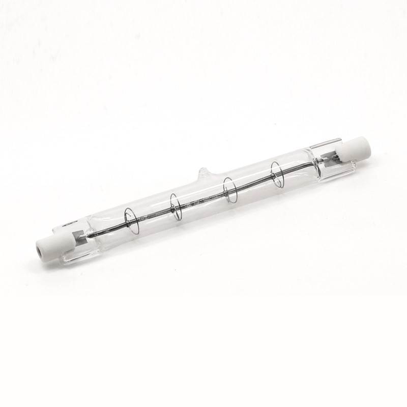 230V 800W R7s Bulb 118mm Dimmable Halogen Foto Optik Lampu Tiang Burner Teras Pemanas Merah