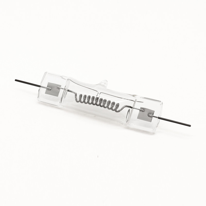 120V 500 Watt Quartz Halogen Bulb Theater Lampu Halogen Tungsten Berakhir Ganda